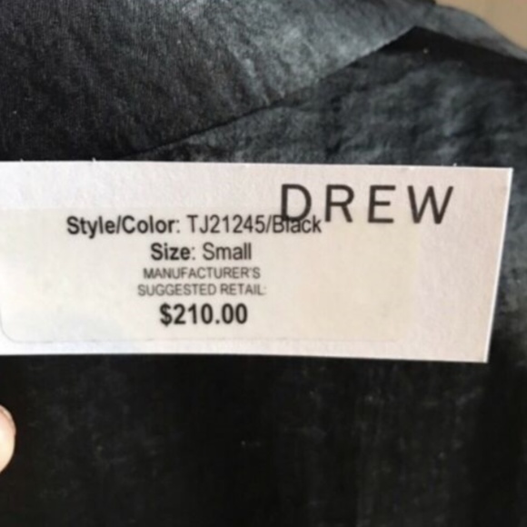 Anthropologie Drew black open blazer NWT - Picture 5 of 5